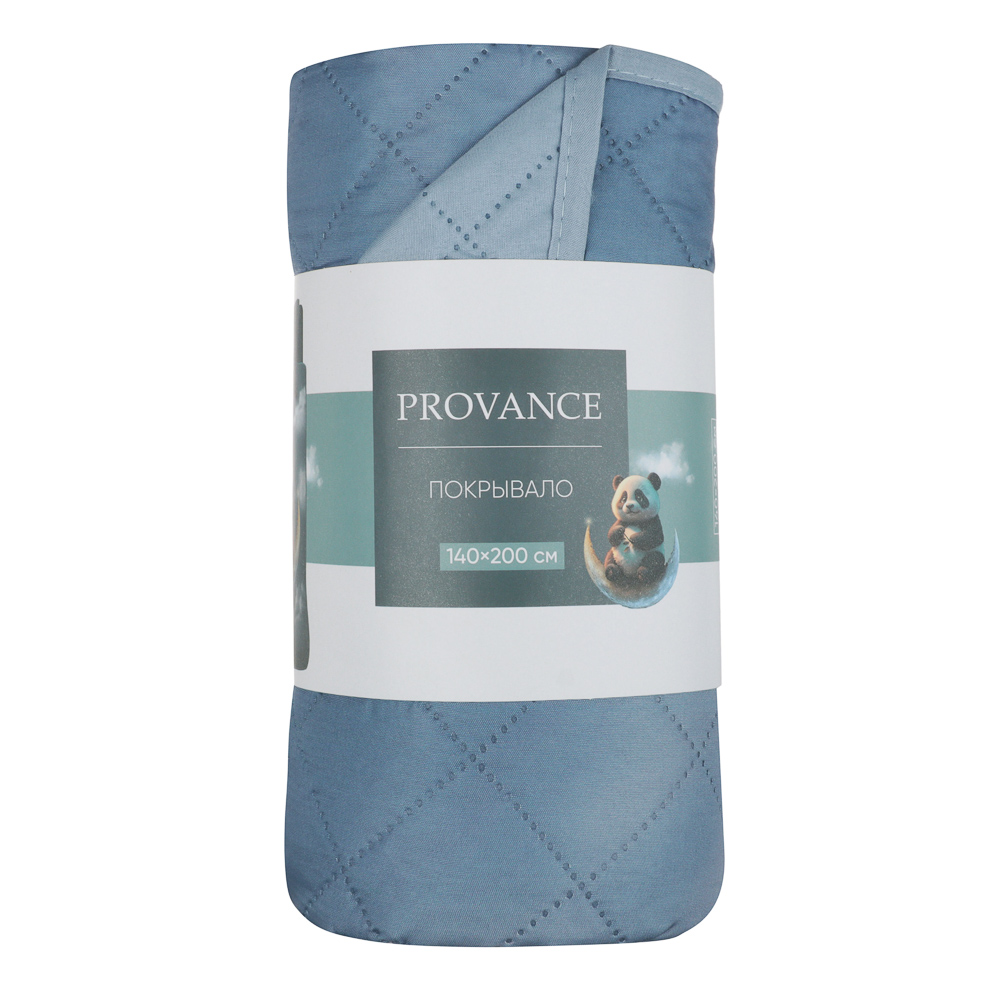 PROVANCE Панда Покрывало стеганое 140х200см, 100% полиэстер, арт.№ 486-214