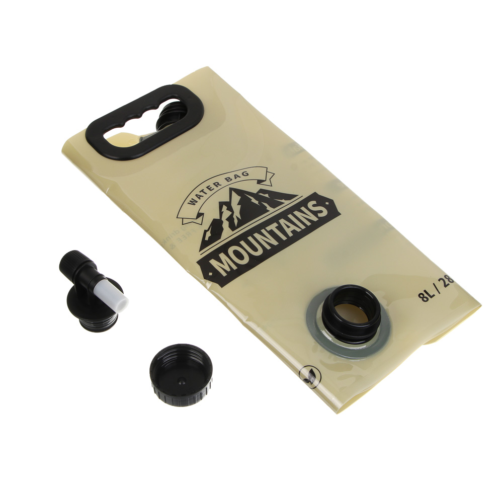 Канистра туристическая тм РУССО ТУРИСТО, складная, 8л, пвх, 31х41,2см, арт.№ 123-077