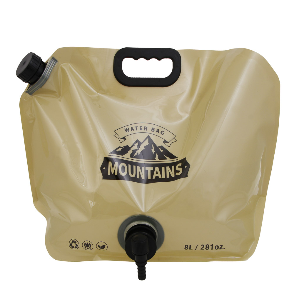 Канистра туристическая тм РУССО ТУРИСТО, складная, 8л, пвх, 31х41,2см, арт.№ 123-077