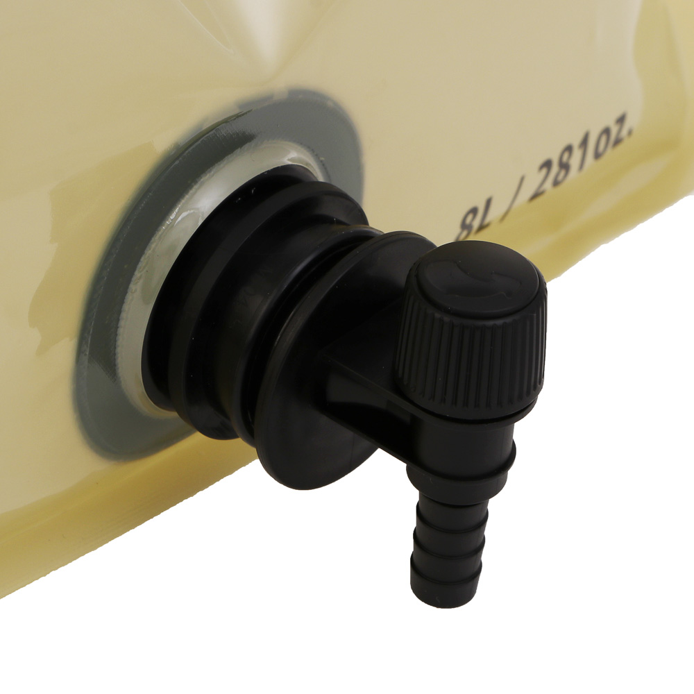 Канистра туристическая тм РУССО ТУРИСТО, складная, 8л, пвх, 31х41,2см, арт.№ 123-077