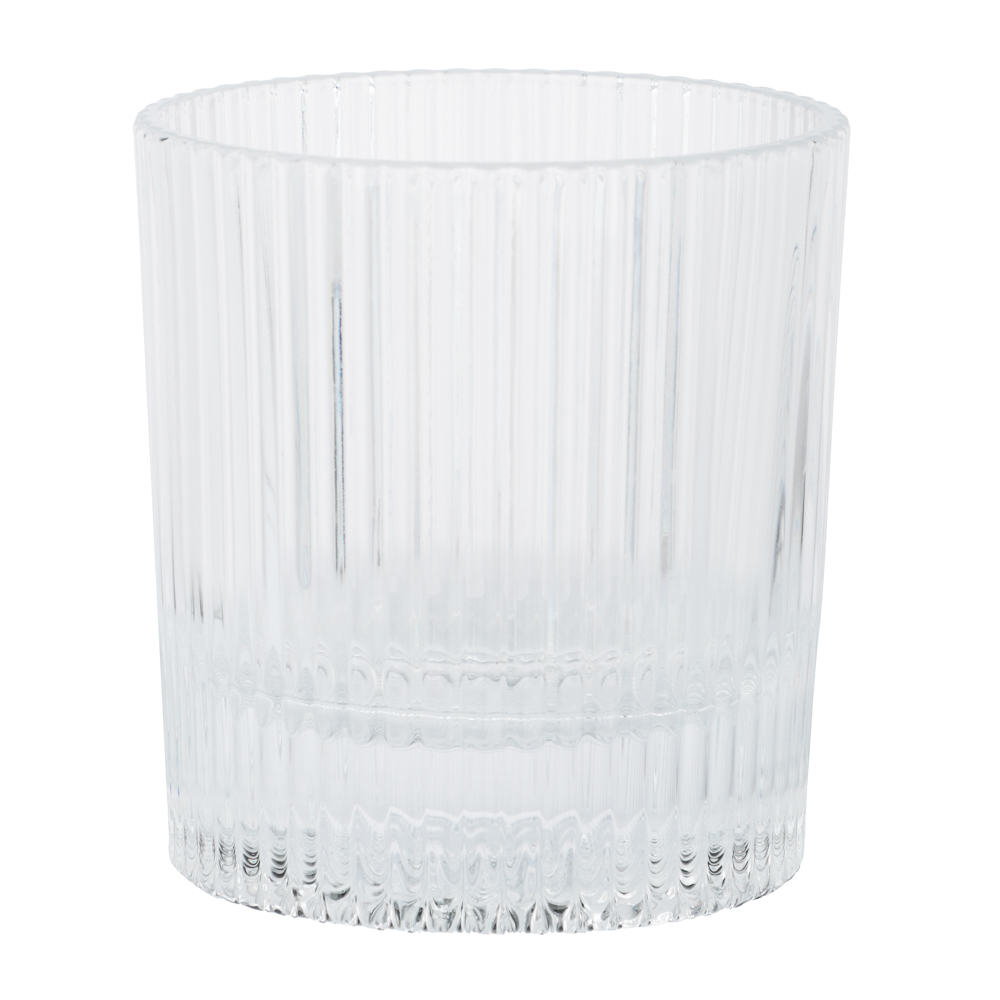 MILLIMI Набор стаканов 6 шт, 300 мл, стекло, рифленый, арт.№ 878-641