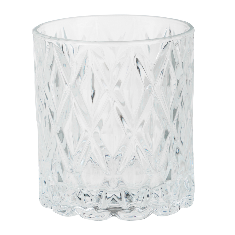 MILLIMI Набор вращающихся стаканов тм MILLIMI, 310 мл, стекло, ромб, 6 шт, арт.№ 878-642