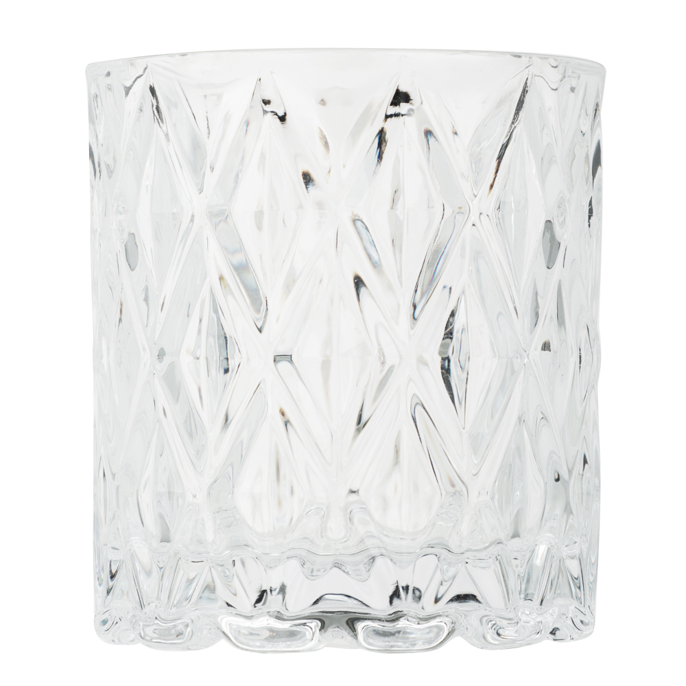 MILLIMI Набор вращающихся стаканов тм MILLIMI, 310 мл, стекло, ромб, 6 шт, арт.№ 878-642