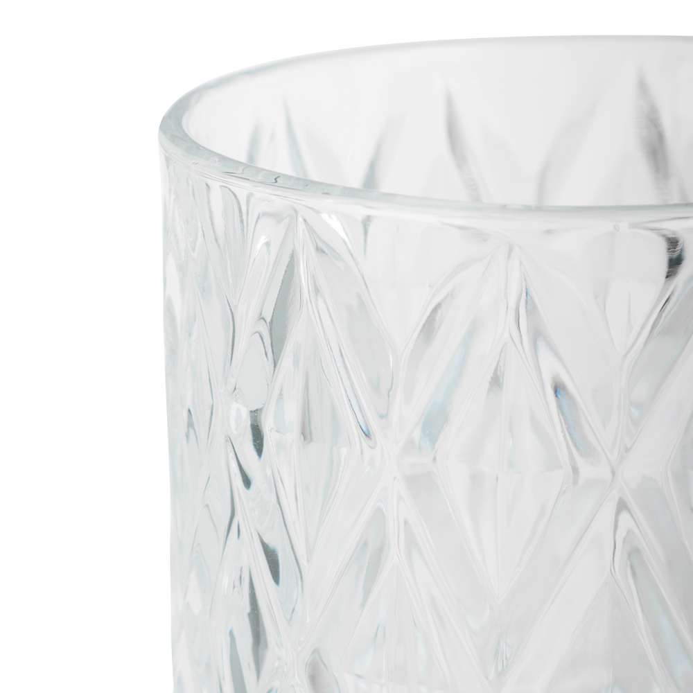 MILLIMI Набор вращающихся стаканов тм MILLIMI, 310 мл, стекло, ромб, 6 шт, арт.№ 878-642