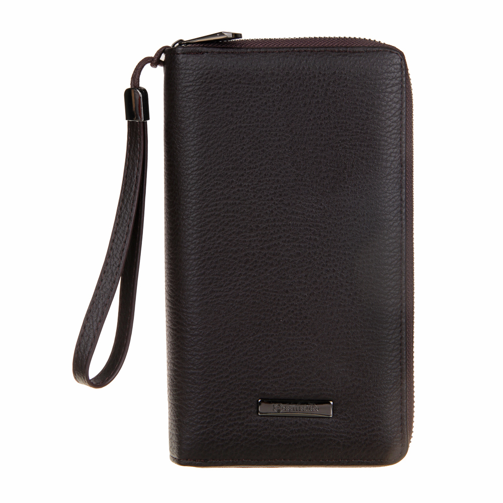 ЮL Кошелек-барсетка на молнии, ПУ, 12,5х21см, 2 цвета, БМ23-01, арт.№ 303-957