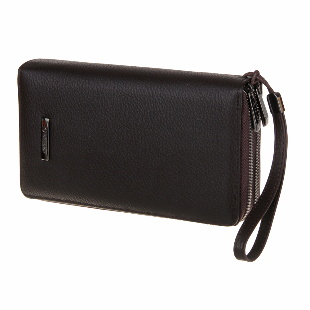 ЮL Кошелек-барсетка на молнии, ПУ, 12,5х21см, 2 цвета, БМ23-01, арт.№ 303-957