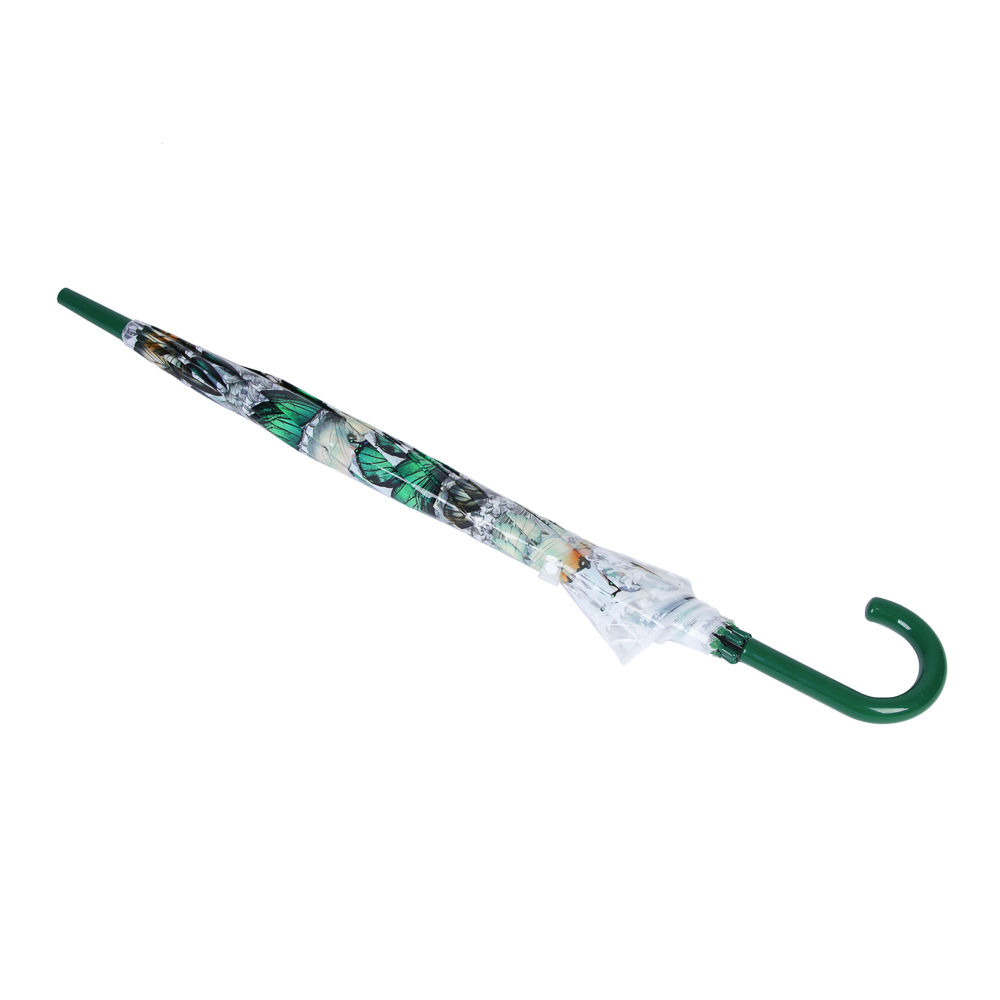 Зонт-трость, детский, POE, пластик, сплав, 58см, 8 спиц, 1 дизайн, арт.№ 302-004