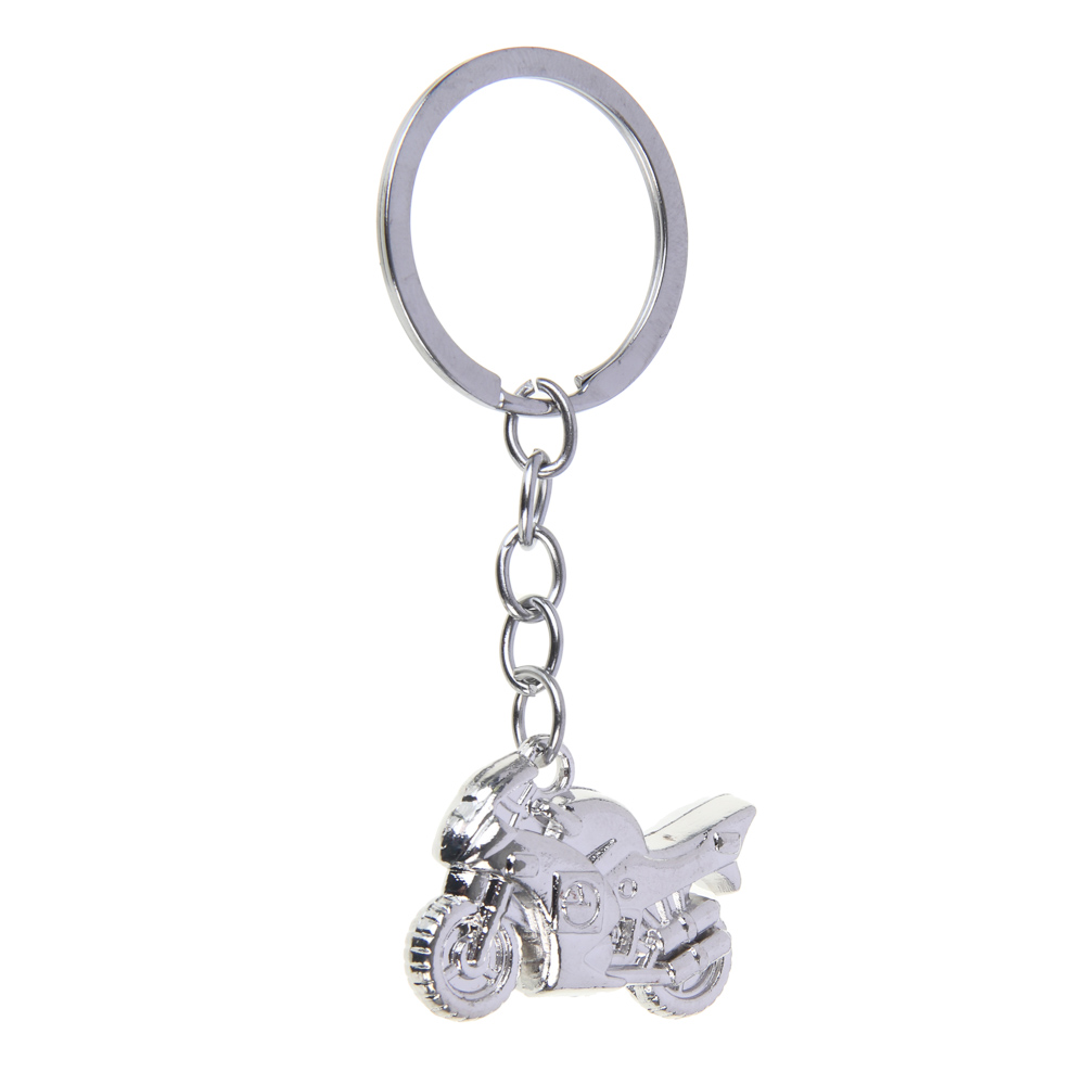 ЕРМАК Брелок в форме мотоцикла, 77х35мм, цинковый сплав, арт.№ 732-160