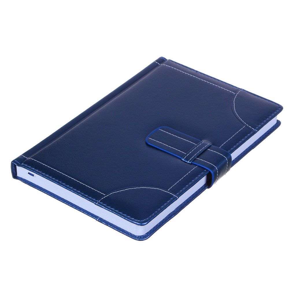 Ежедневник недатир."Брутал" А5, 320стр, тв.обл.с поролоном, накл.углы, прошивка, хлястик, ПУ, 3 цв., арт.№ 572-065