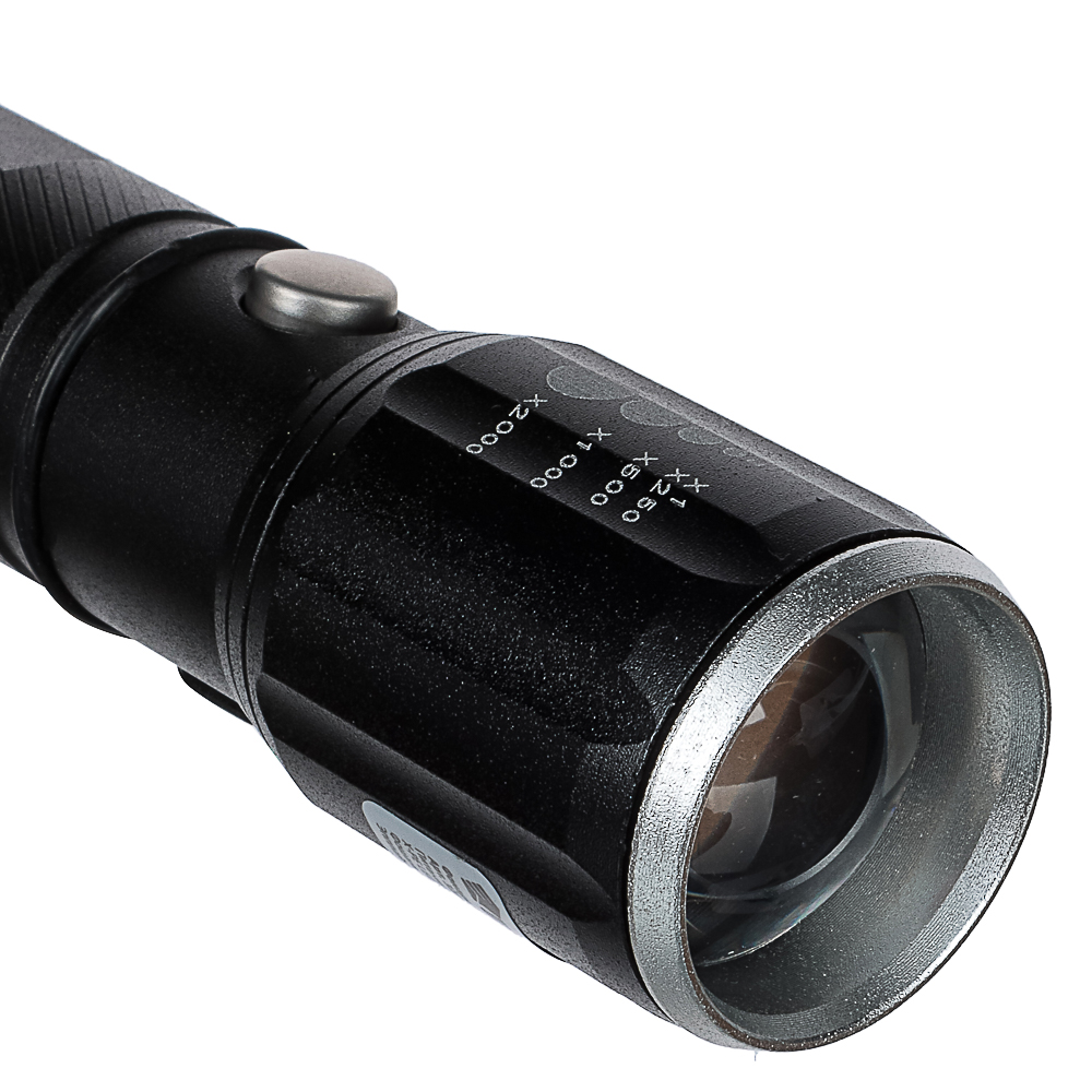 ЕРМАК Фонарь металлический XP-E LED, 3xAAA, алюминий, 15,5x3 см, арт.№ 328-125