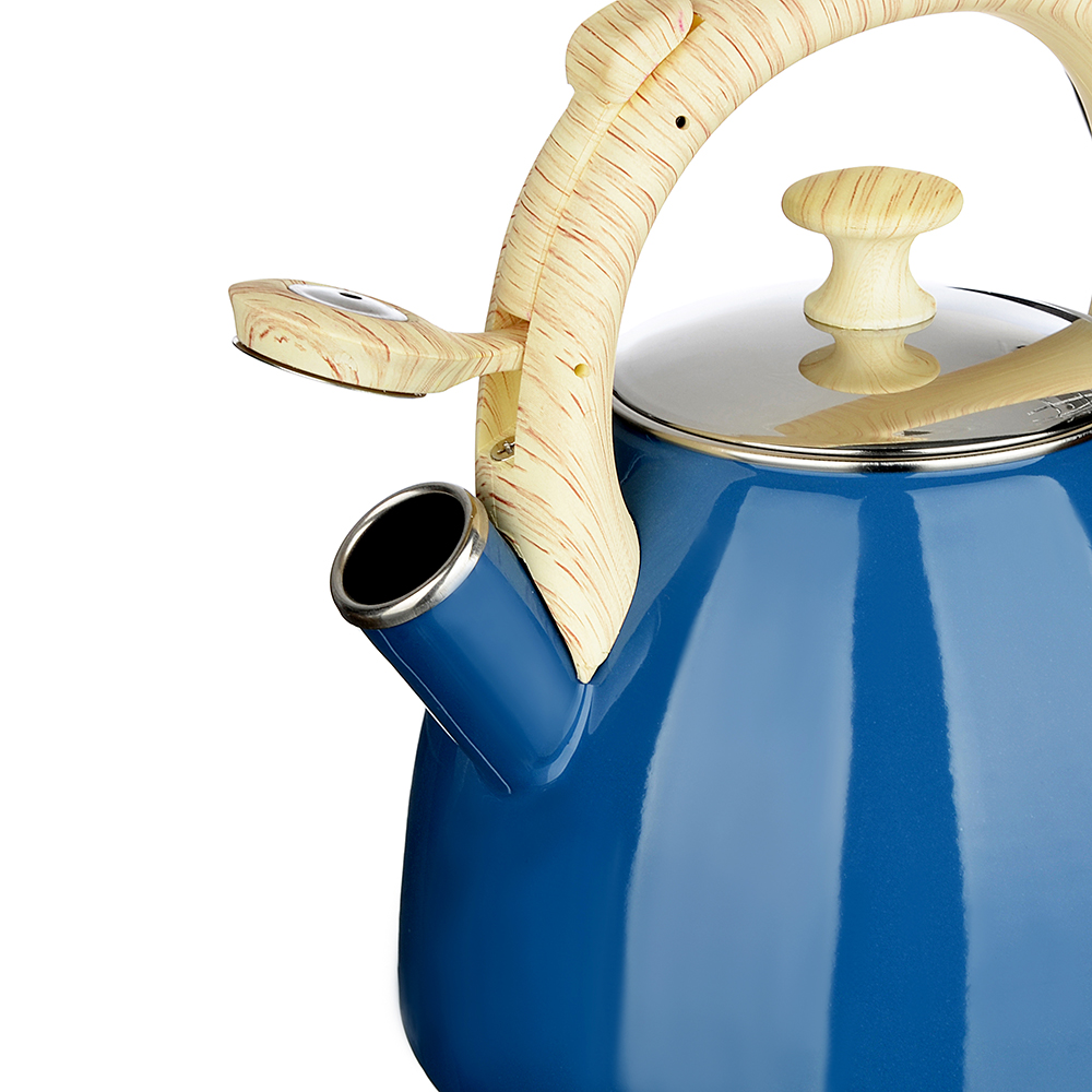 VETTA Глянец Чайник эмалированный 2,5л, синий, арт.№ 894-470