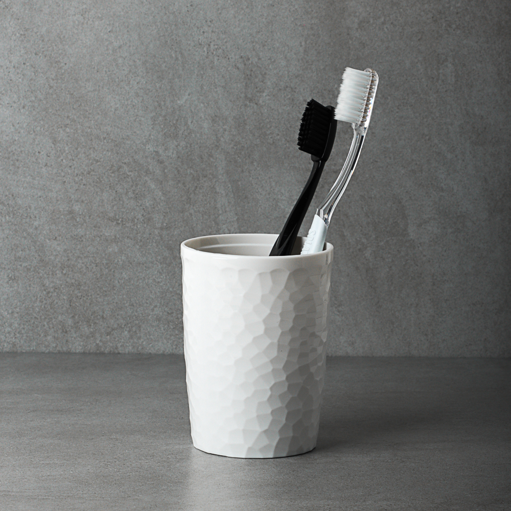 Стаканчик для ванной "Tule" 350мл, светло-серый, арт.№ 463-421