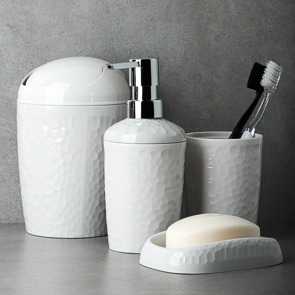 Стаканчик для ванной "Tule" 350мл, светло-серый, арт.№ 463-421