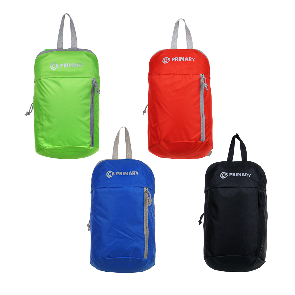 Рюкзак универсальный 40x23x11см, 1 отделение на молнии, передний карман, ПЭ, 4 цвета, арт.№ 254-640