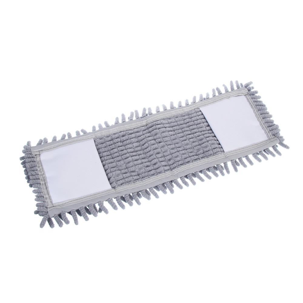 Сменная насадка для швабры тм VETTA, внеш. р-р 42х14см, вн. р-р 39х10см, микрофибра 70г, арт.№ 444-272