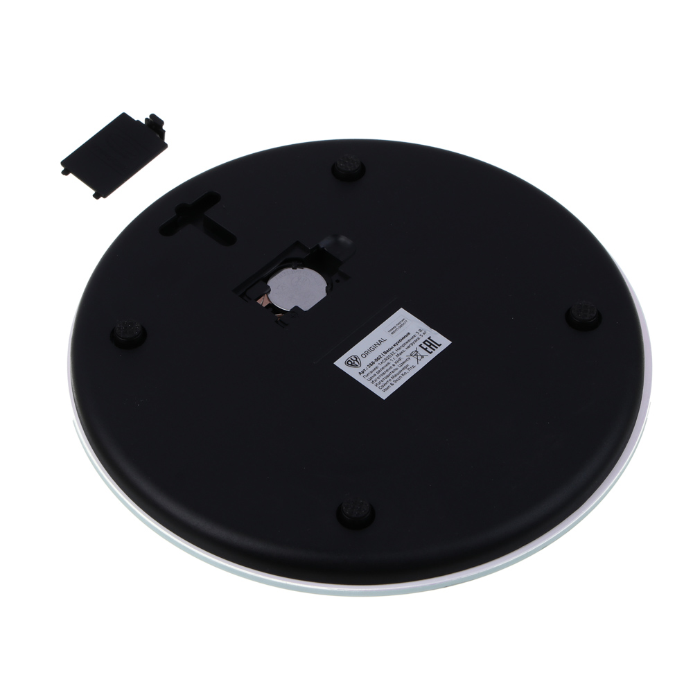 BY Русские Супергерои Весы кухонные электронные, кругл.стекло, макс.нагр. 5кг (точн.измер. 1гр) бел, арт.№ 268-062