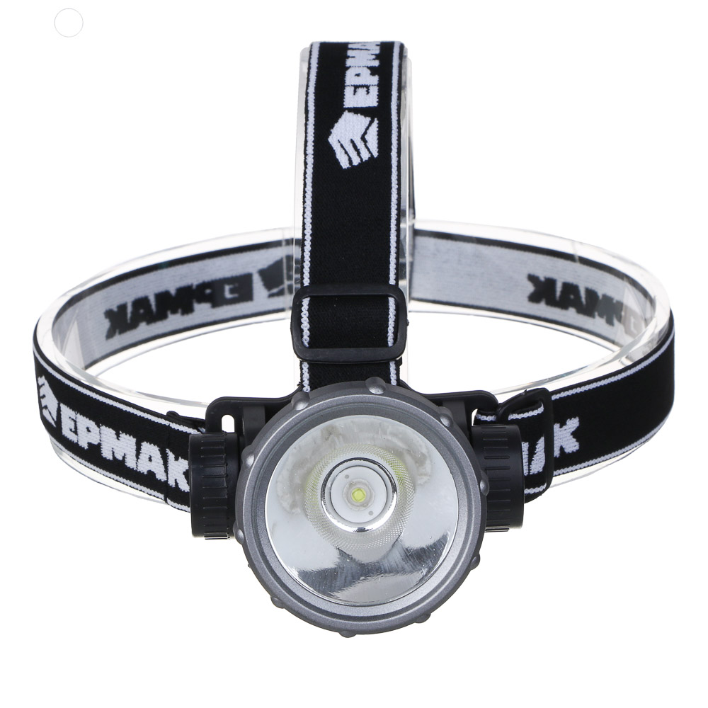 Фонарь налобный тм ЕРМАК, XH-P50 LED, 3 режима, 2000мАч, 8,3х6х7,3см, USB кабель, пластик, арт.№ 221-075