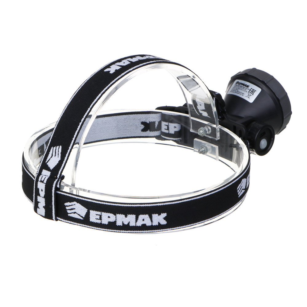 Фонарь налобный тм ЕРМАК, XH-P50 LED, 3 режима, 2000мАч, 8,3х6х7,3см, USB кабель, пластик, арт.№ 221-075