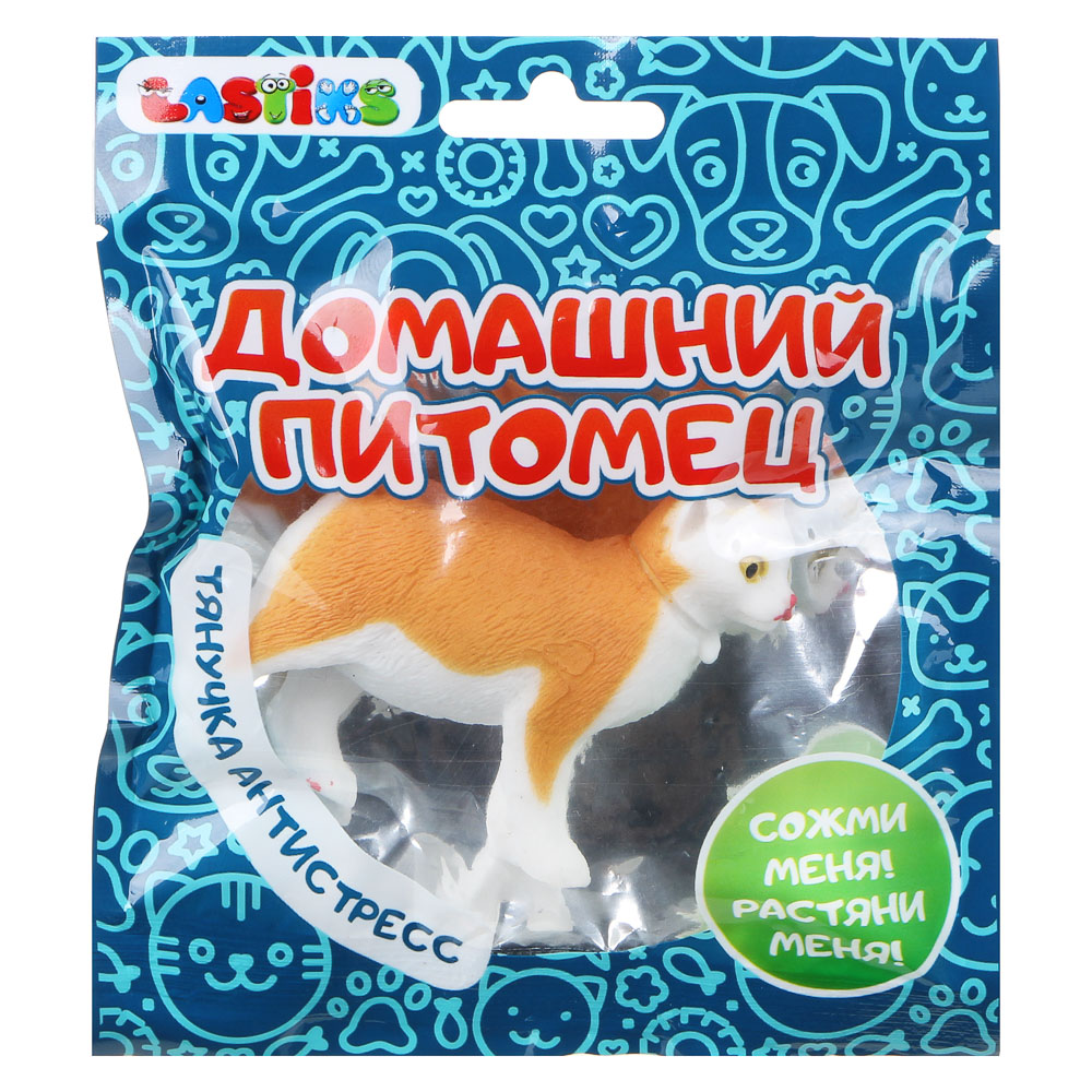 LASTIKS Фигурка в виде домашнего питомца, 5-9см, резина, 5-7 дизайнов, арт.№ 274-136