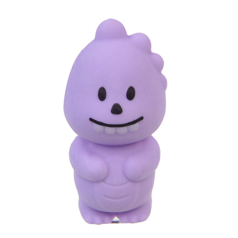 Ластик фигурный, со встроенной точилкой, в форме дракончика, ТПР, металл, 3 цвета, арт.№ 607-056