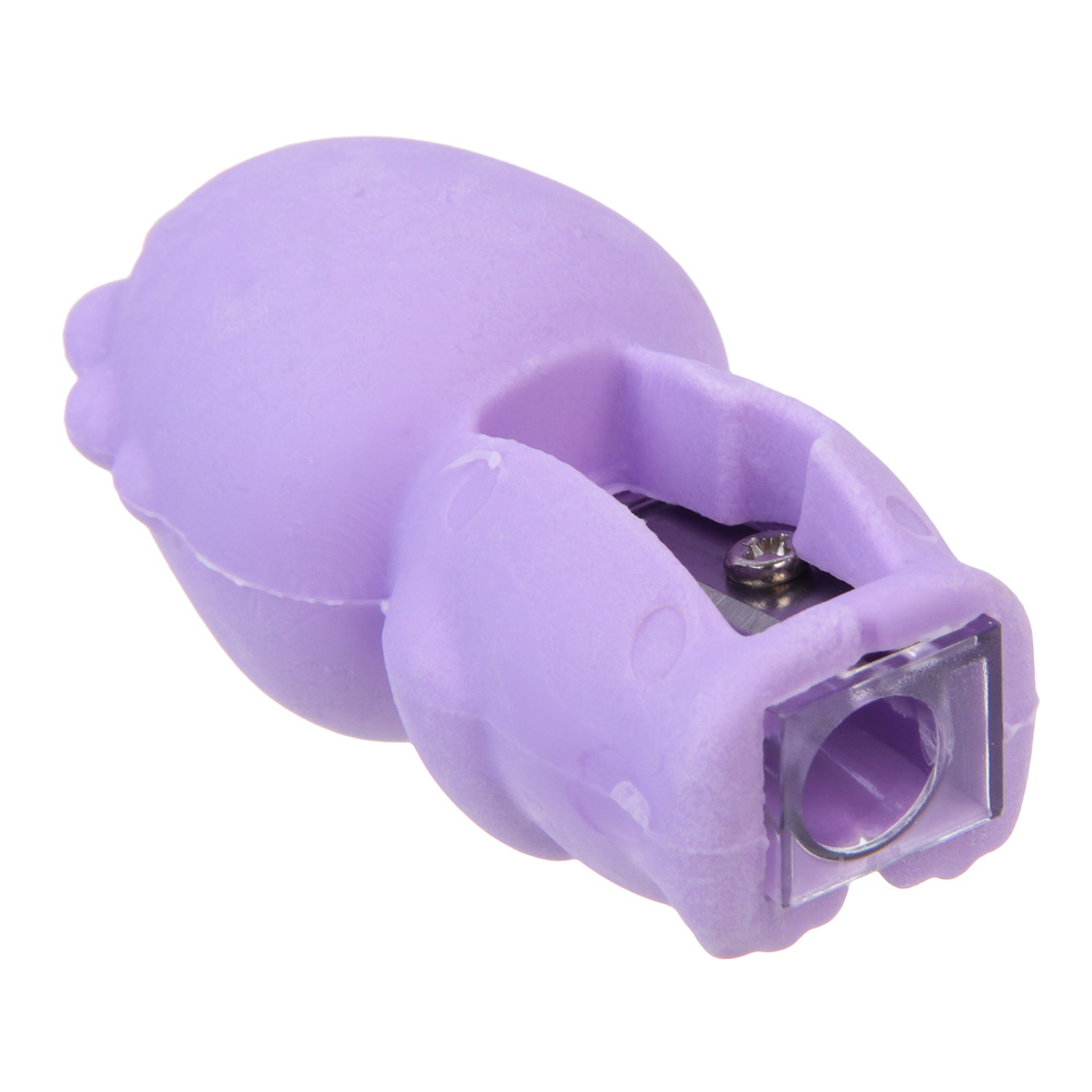 Ластик фигурный, со встроенной точилкой, в форме дракончика, ТПР, металл, 3 цвета, арт.№ 607-056