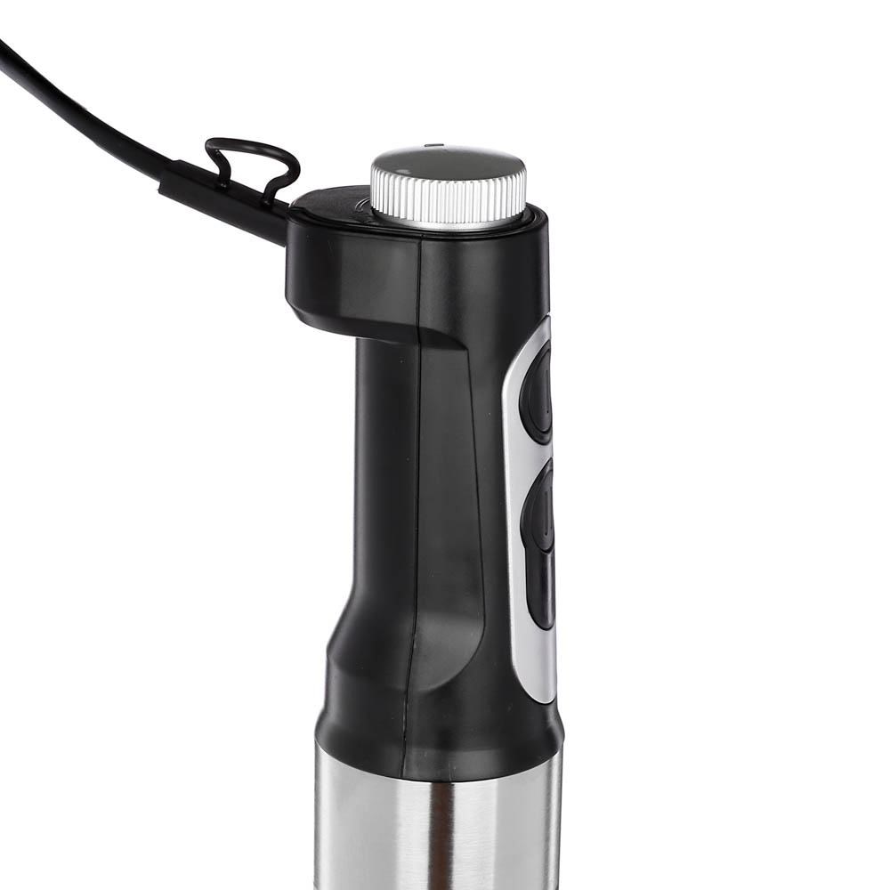 LEBEN Блендер электрический 600Вт, чоппер, венчик, мерный стакан, регулировка скорости, арт.№ 269-016