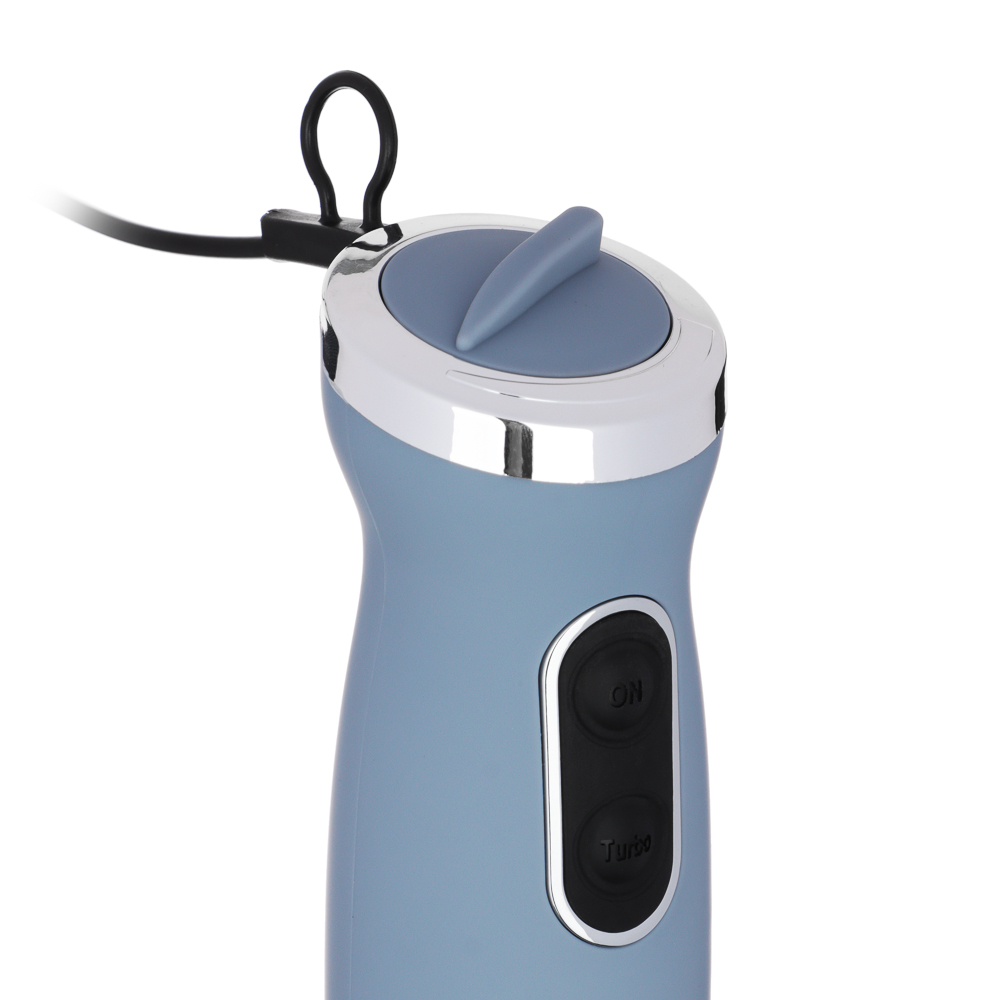 LEBEN Блендер-комбайн кухонный 800Вт, пластик, серый, софт тач, арт.№ 269-028