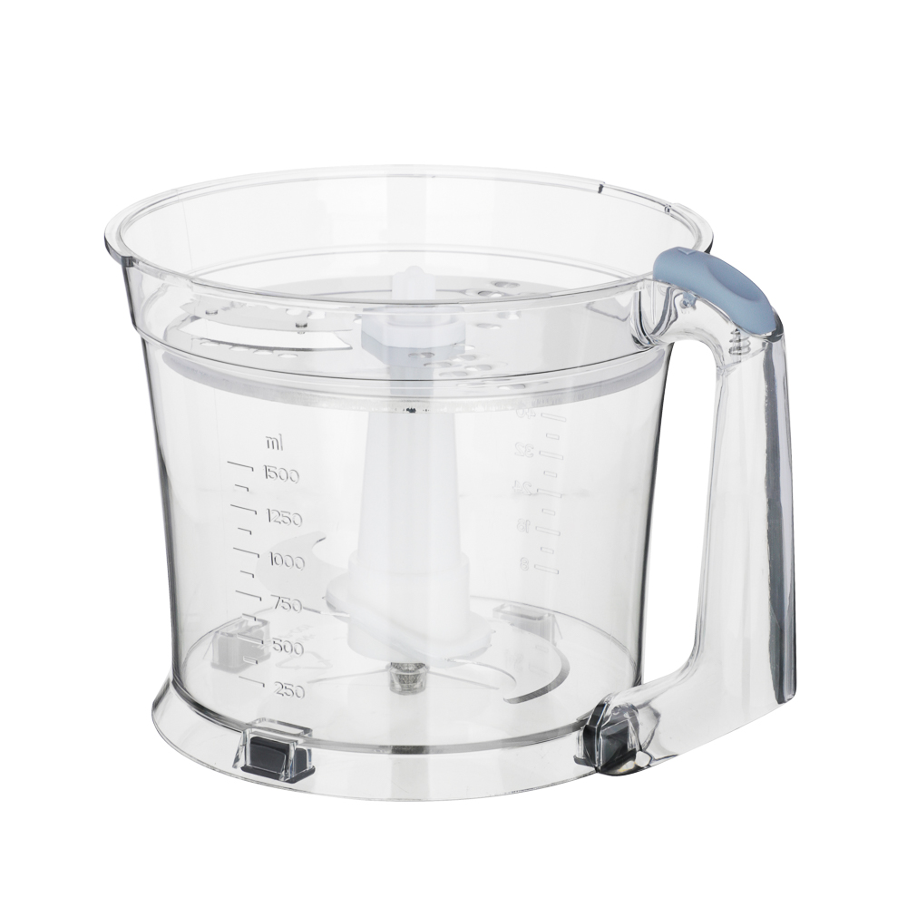 LEBEN Блендер-комбайн кухонный 800Вт, пластик, серый, софт тач, арт.№ 269-028