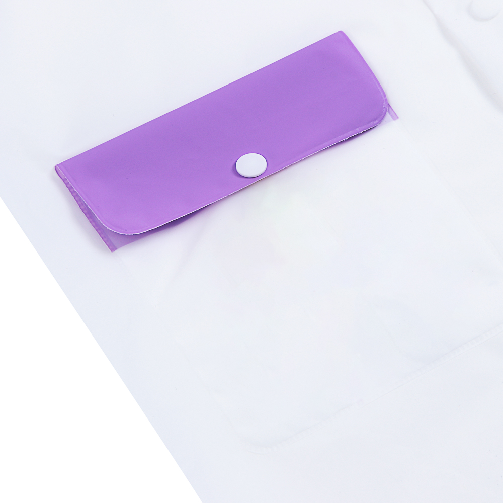 BY Русские Супергерои Дождевик детский с наклейками Василиса 130мкм 66х45см, EVA, арт.№ 188-116