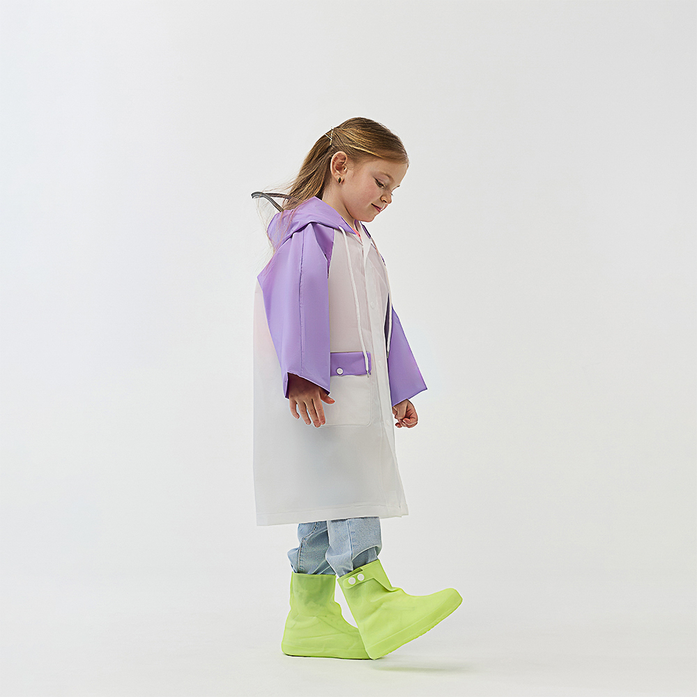 BY Русские Супергерои Дождевик детский с наклейками Василиса 130мкм 66х45см, EVA, арт.№ 188-116