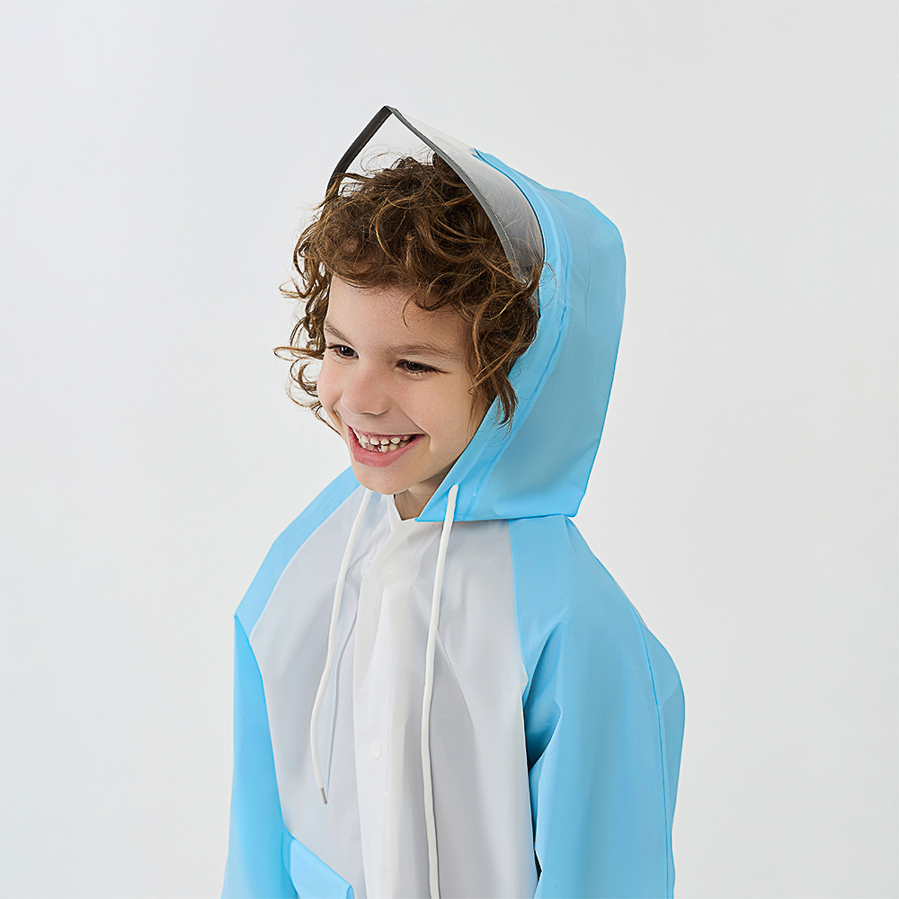 BY Русские Супергерои Дождевик детский с наклейками Ермак 130мкм 66х45см, EVA, арт.№ 188-117