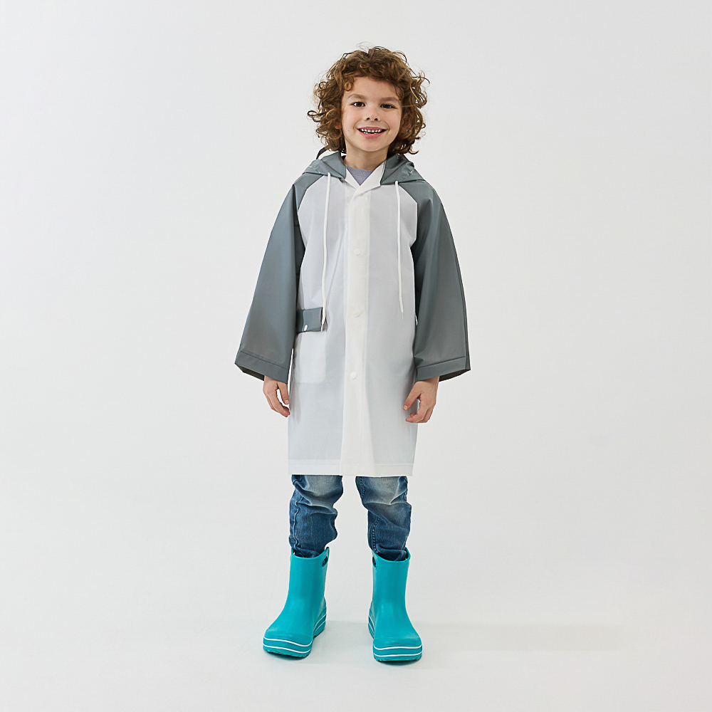 BY Русские Супергерои Дождевик детский с наклейками Леший 130мкм 66х45см, EVA, арт.№ 188-118