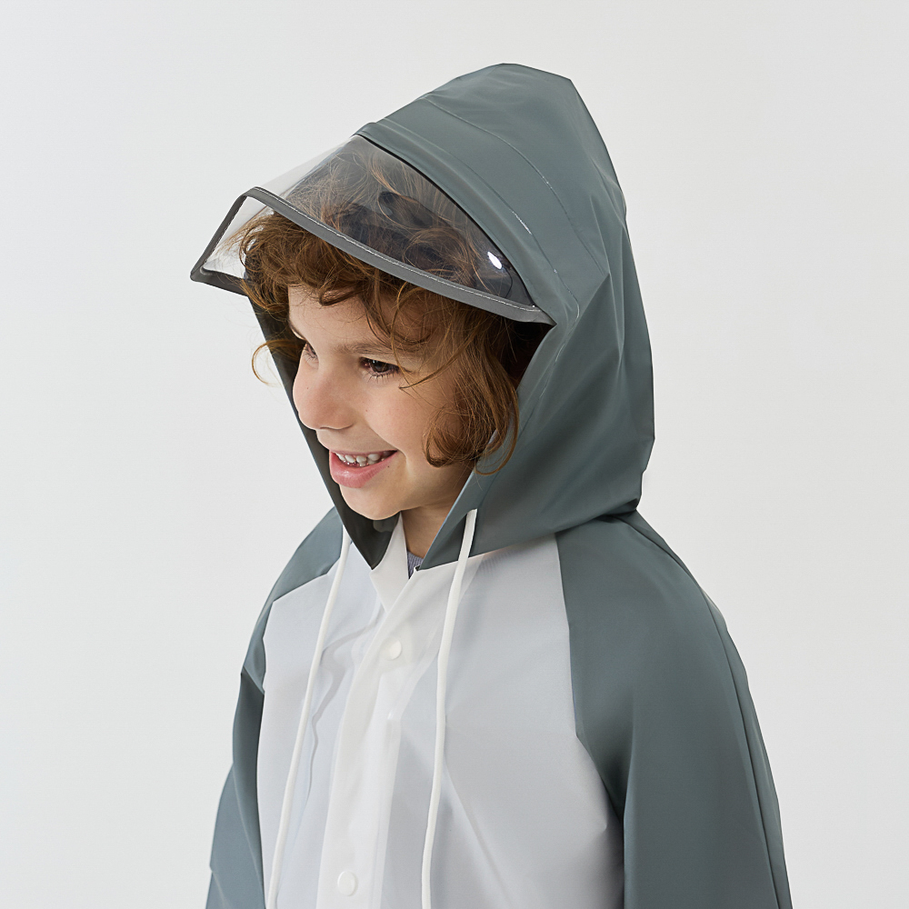 BY Русские Супергерои Дождевик детский с наклейками Леший 130мкм 66х45см, EVA, арт.№ 188-118