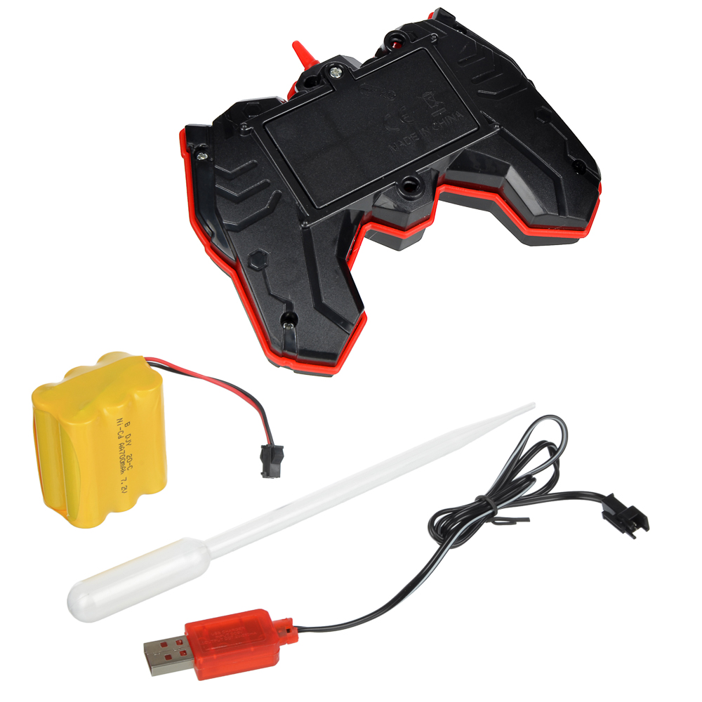 BY Огнеход Горыныча на РУ, ABS,PVC,резина, нитро-эффект, свет, 2АА, ЗУ/АКБ, 39,5х22,5х24см, арт.№ 293-070