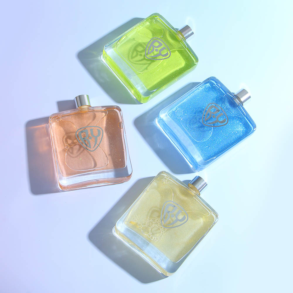 BY Аромадиффузор, с палочками и блестками, 100 мл, 4 аромата, арт.№ 412-107