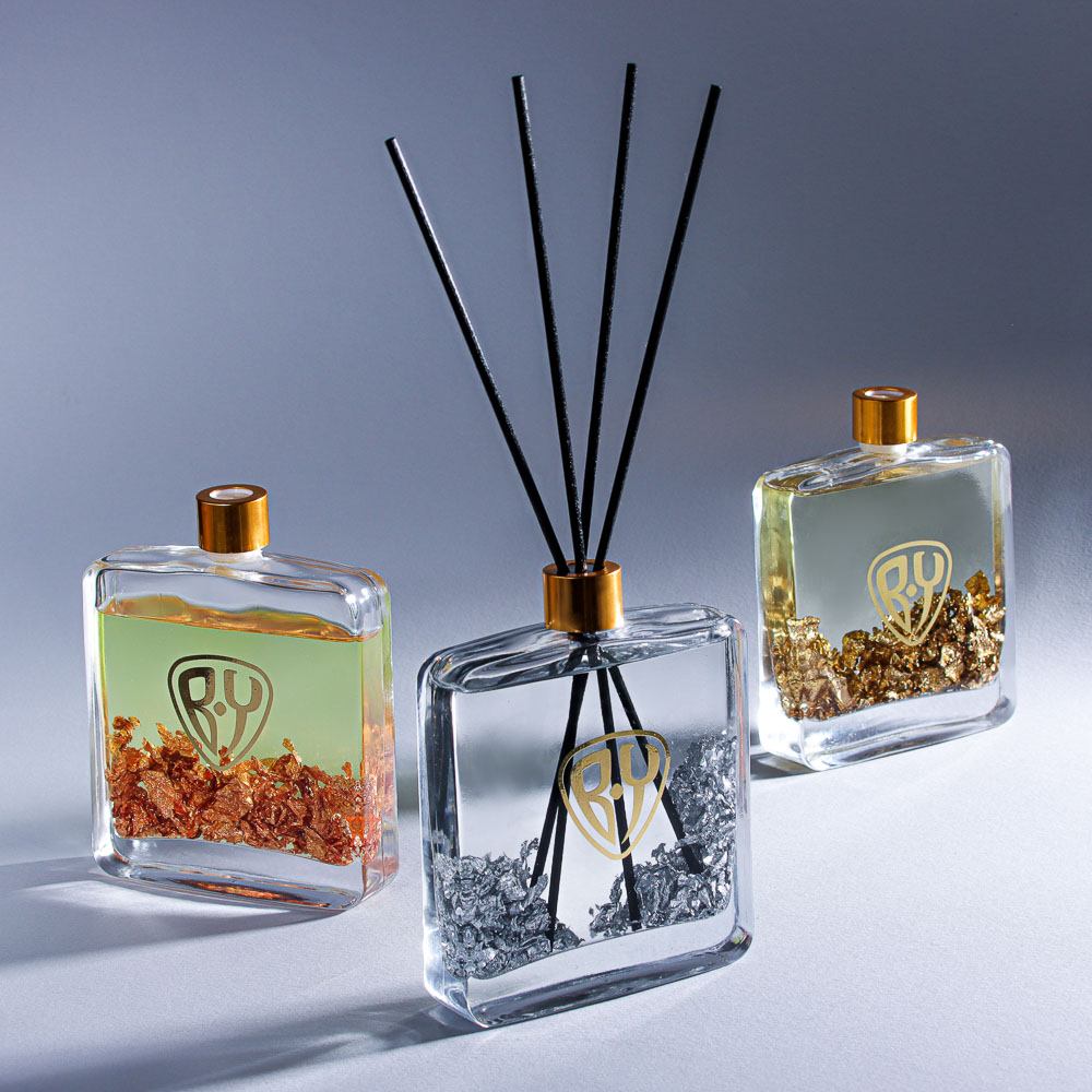 BY Аромадиффузор с палочками, 100 мл, Amber Allure, Lily&Lotus, Pink Hycinth, арт.№ 412-109