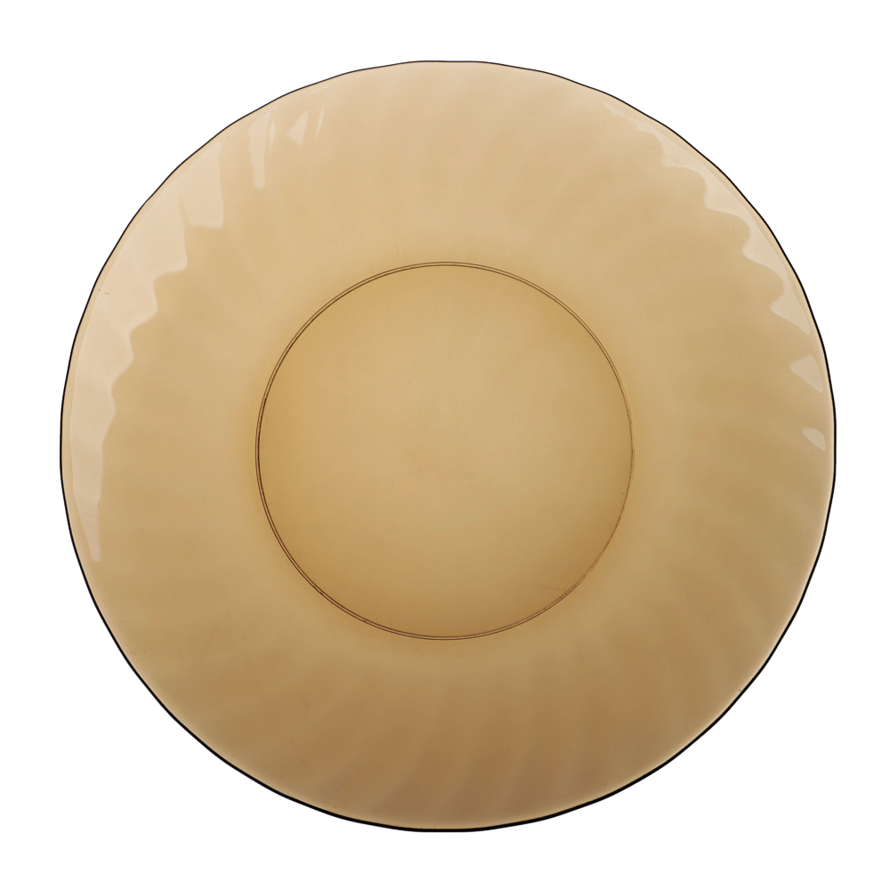 Элика Тарелка обеденная 20 см, дымчатое стекло, арт.№ 877-509