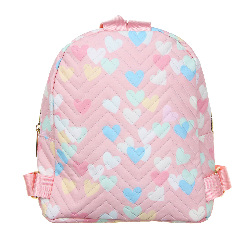 ЮL Лилита Рюкзак детский с сердечками, ПУ, 22х17х9см, 3 цвета, КЖС24-29, арт.№ 337-204