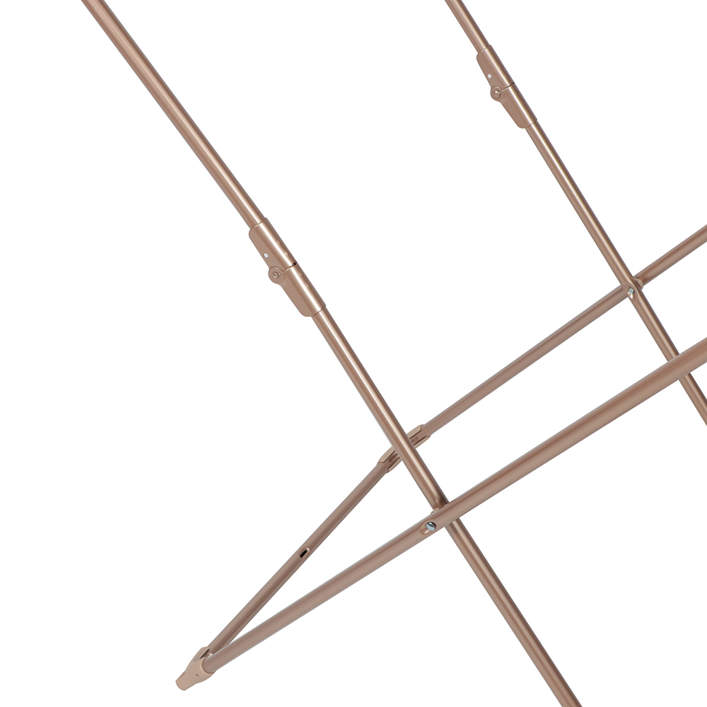 VETTA Сушилка напольная 20м, окраш.сталь, розовое золото, СБ2, арт.№ 452-006