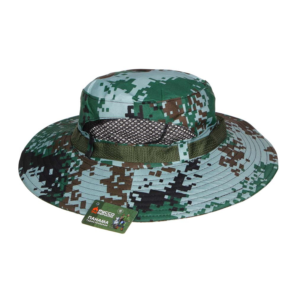 РУССО ТУРИСТО Панама туристическая с сеткой, состав: 100% полиэстер, арт.№ 118-108