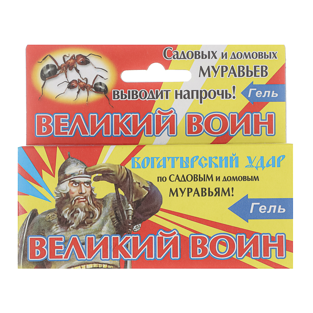 Гель-шприц от муравьев "Великий Воин", 45г, арт.№ 189-251