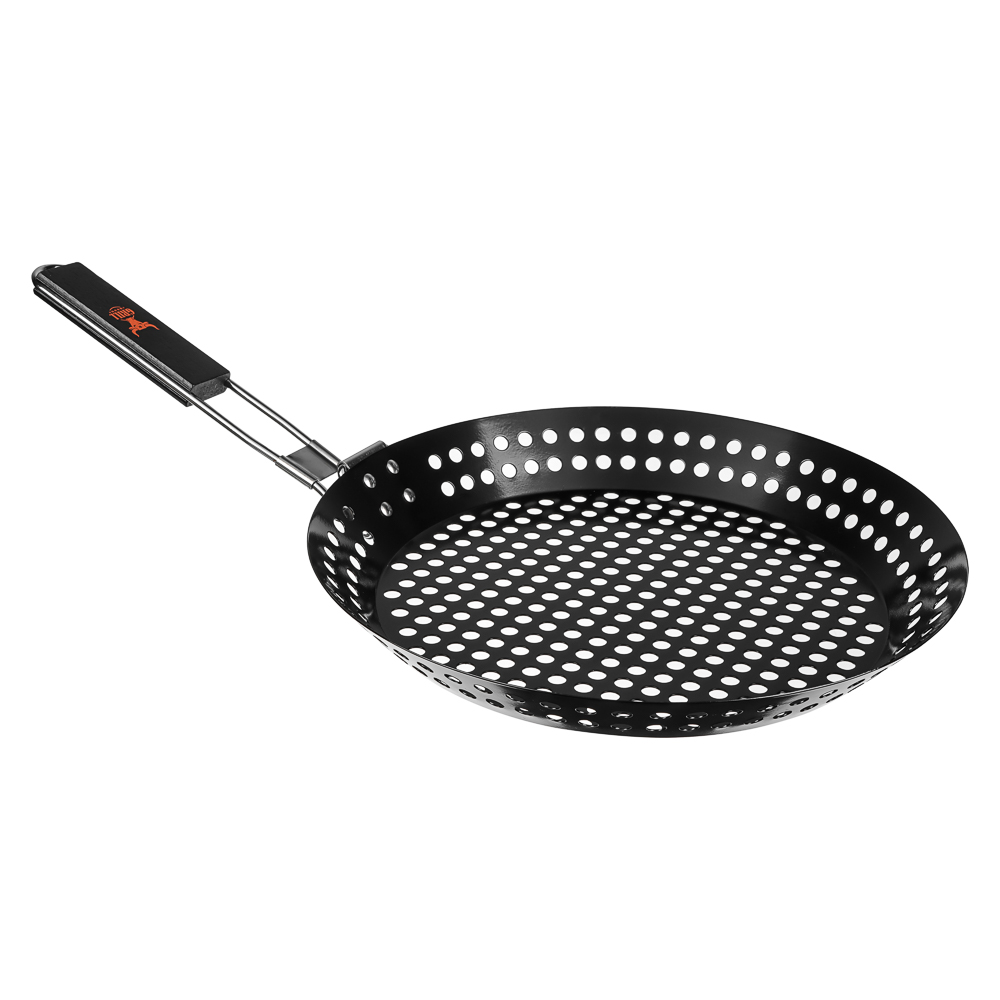 Сковорода-гриль с антипригарным покрытием тм GRILLBOOM, 300х50 мм, арт.№ 104-048