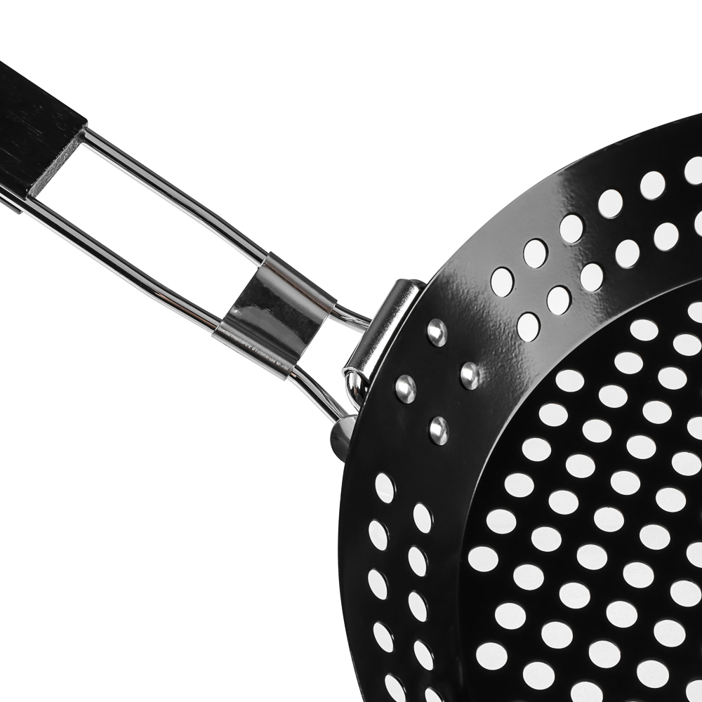 Сковорода-гриль с антипригарным покрытием тм GRILLBOOM, 300х50 мм, арт.№ 104-048