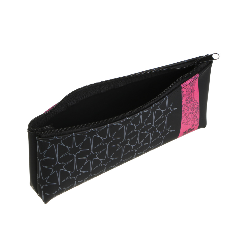 Пенал прямоугольный, 21x3x8см, BY Русские Супергерои "Ночь" 1 отделение на молнии, силикон, арт.№ 801-110