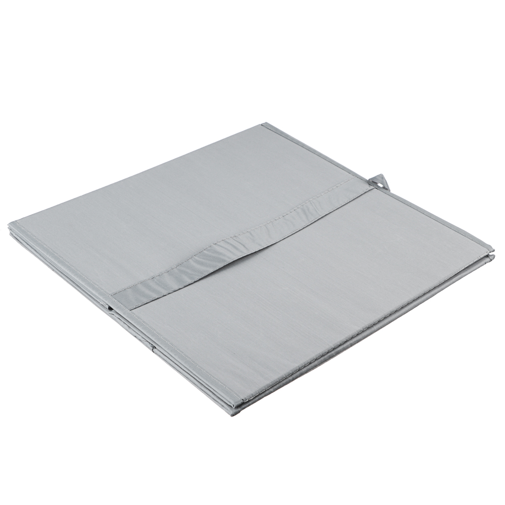 VETTA Короб без крышки, 30х30х30 см, Швеция, полиэстер, серый, арт.№ 457-707