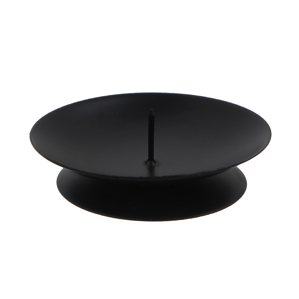 Подсвечник тм LADECOR металлический с иглой, 7,5 см, металл, 2 цвета, арт.№ 477-271