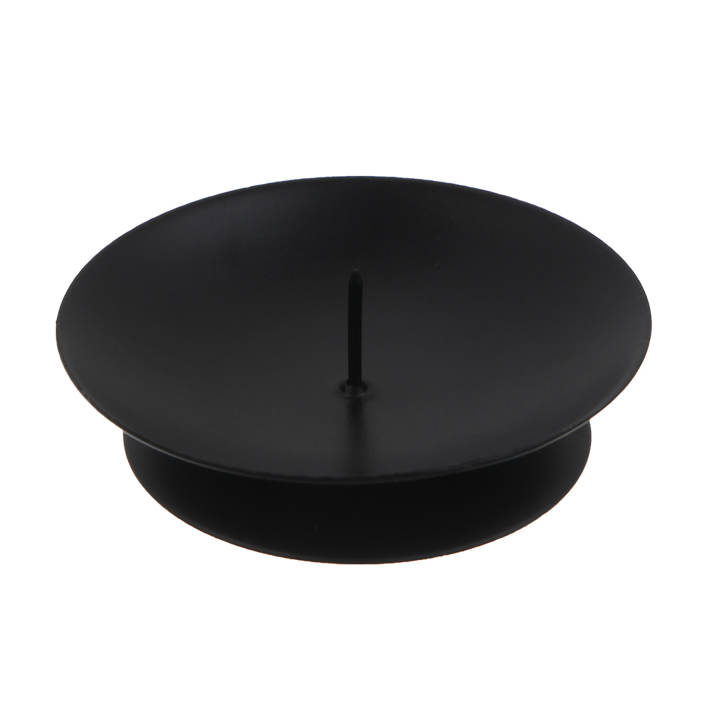 Подсвечник тм LADECOR металлический с иглой, 7,5 см, металл, 2 цвета, арт.№ 477-271