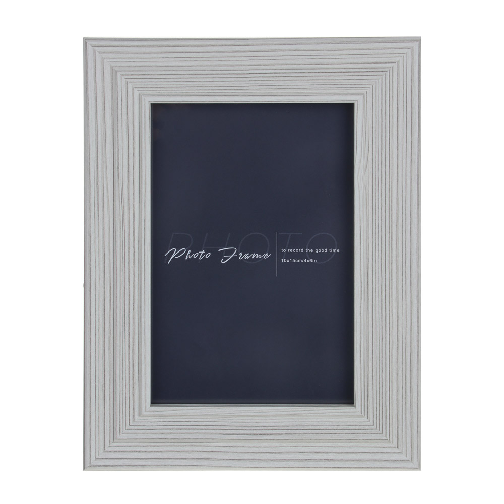 Фоторамка, 10х15 см, полистирол, 2 дизайна, арт.3-24, арт.№ 520-879