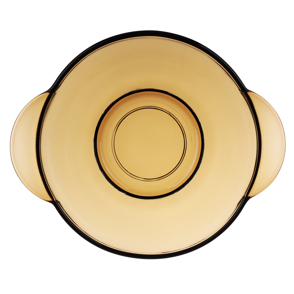 Бульонница с ушками 510 мл Ил примо, дымчатое стекло, арт.№ 877-296