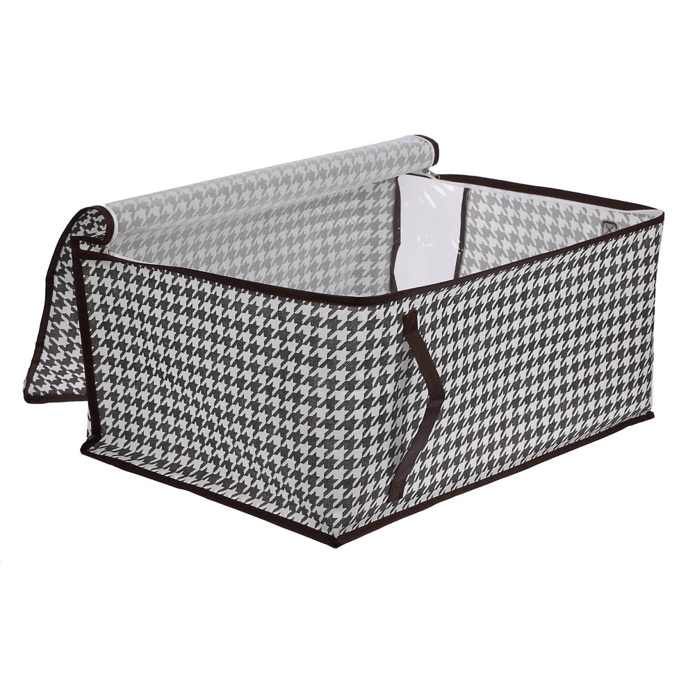 Кофр для хранения тм VETTA Вудхауз, полипропилен, 54x40x24см, арт.№ 457-790